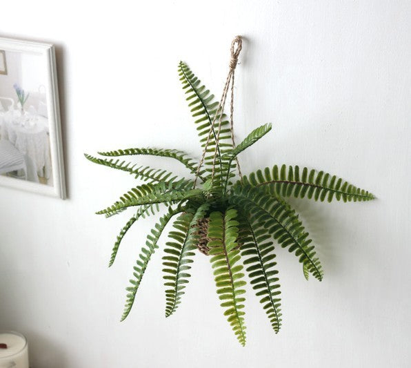 High-Grade Fern Simulation Plant Wall Decoration