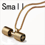 Fitness Dumbbell Barbell Pendant