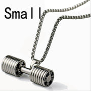 Fitness Dumbbell Barbell Pendant