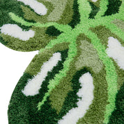 Monstera Deliciosa Ultra-fine Plush Irregular Carpet